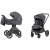 Коляска 2 В 1 Ultimo Cool Grey Chrome Carrello CRL-6511